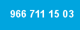 966 711 15 03 966 711 15 03